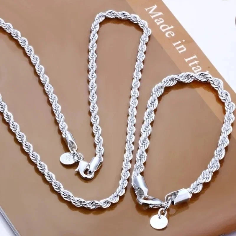 Conjunto de cadena y Pulsera